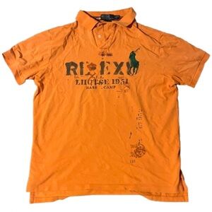 Ralph Lauren Orange Polo Shirt